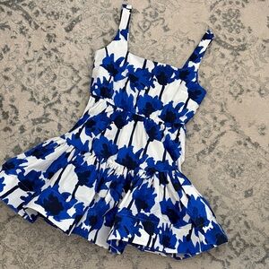 Jason Wu Dress in Blue and White Floral